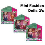Mini Fashion Doll Set 2's